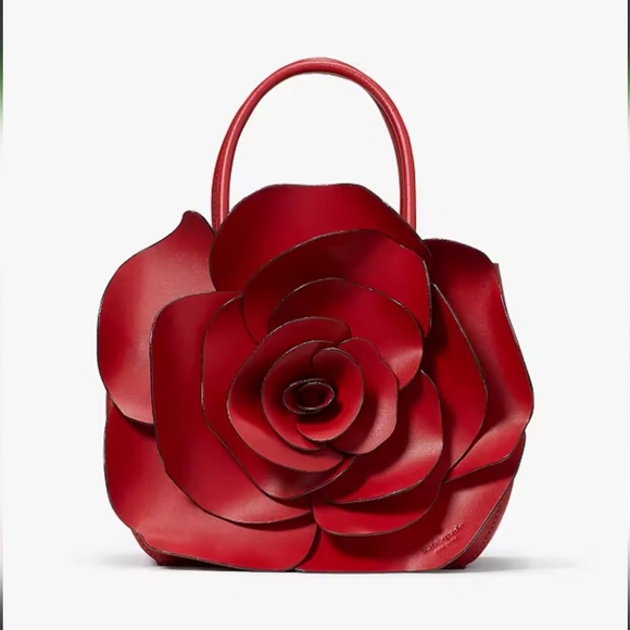 Kate Spade 3D Red Rose Crossbody Bag - w/o strap🌹 - Picture 1 of 13